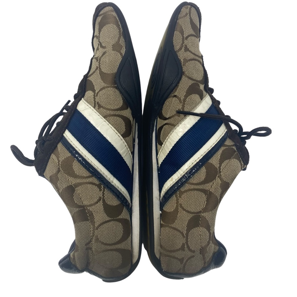 Coach Womens JAYME Signature Lace Up Sneaker Running Shoe Size 8 - Picture 5 of 11